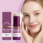Anti-Aging Calcium Multi Balm Hydrating Firming Volume Soothing Dryness Repair Brighten Skin Tone Deep Moisturizing Cream Stick