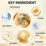 SUYARUN Bee Venom Collagen Anti-Aging Face YELLOW Cream | Firming Lifting Moisturizer | Wrinkle Reduction | 24H Hydration.