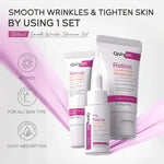 QUIYUM Retinol Smooth Wrinkle Skincare Set · For All Skin Types · Smooth Wrinkles & Fine Lines Improve Skin Elasticity & Radianc