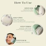 Large Ice Roller/Massager Facial Cooling Beauty Tool,Ice Roller for Face And Eye, Athome Spa,Skincare Routine,Handheld Massager