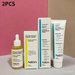Korea NIDA Skin Care Kit - Ultimate Moisturizing Cream, Retinol Probiotic Eye Cream, TXA Renewal Essence, For All Skin Types