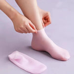 Heel Protection Foot Cover Soft Silicone Foot Mask Foot Care Anti Foot Drying and Cracking Heel Moisturizing Socks Reusable