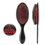 Hair Care Brush Styling Tool Boar Bristle Nylon Hair Combs Mini Anti-static Hair Scalp Massage Comb Women Salon