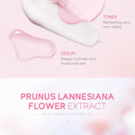LAIKOU Sakura Kit Skin Care Sets Moisturizing and Reducing Fine Lines Cleansing Pore Product 5-Piece Korean Women's Day Gift