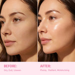 PDRN Pink Collagen Volumer Multi Balm Deep Hydration Plump Smooth Radiant Multi Collagen Stick for Cheeks Eyes Lips Neck Skincare