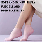 Heel Protection Foot Cover Soft Silicone Foot Mask Foot Care Anti Foot Drying and Cracking Heel Moisturizing Socks Reusable