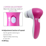Electric Facial Cleansing Brush for Deep Skin Cleaning
