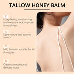 Tallow Honey Balm Glowing Hydrating Skin Enhacne Elasticity Improve Dullness Fade Fine Lines Firming Face Body Moisturize Cream