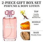 3.4fl Oz Women'S Eau De Parfuma Spray, Long-Lasting Fragrance, Notes of Vanilla, Jasmine, Red Berries Flavor, Perfect for Dating, Daily Life, Parties, Gift Giving