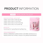 Sakura Skin Care Sets & Kits With Cleanser,Serum,Eye Cream,essence Cream Beauty Products For Women Gift Sets Routine Travel Kit