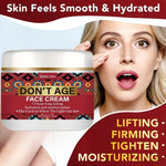 Don't Age Face Cream 60g – 72H Anti-Aging Moisturizer with Retinol, Niacinamide & Kojic Acid, Firms, Lifts & Tightens Skin