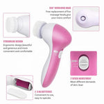 Electric Facial Cleansing Brush for Deep Skin Cleaning