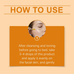 Gentle moisturizing anti-aging saffron facial serum