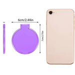 3Pcs Mini Folding Mirror Round Compact 2.4 in Small Portable Travel Makeup Mirror Compact Mirror for Purse Women Girls Travel Da