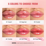 Lip Plumper Korean Cosmetics Moisturizing Transparent Gloss Fragrance Free Plumping Care 0.15oz Stocking Stuffer