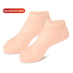 Heel Protection Foot Cover Soft Silicone Foot Mask Foot Care Anti Foot Drying and Cracking Heel Moisturizing Socks Reusable