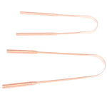 1PCS Copper Tongue Scraper Cleaner Scraper Toothbrush Dental Oral Care Hygiene Health Care Tool For Men Women