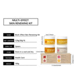 Day Night Skincare Set Firming Moisturizing & Skin Barrier Repair Cream Tightening Brighten Face Scrub Nourishing Eye Care Combo