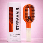 2 in 1 Spray Massage Comb Essential Oil Water Spray Bottle Anti Static Scalp Massager for Hair Detangling Daily Hair Care Salon