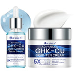 SUYARUN GHK-CU Cream & Serum - Anti-aging facial moisturizer, firming and moisturizing for all skin types, suitable for women.