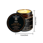 Tallow Honey Balm Glowing Hydrating Skin Enhacne Elasticity Improve Dullness Fade Fine Lines Firming Face Body Moisturize Cream