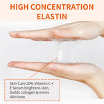 AILKE Vitamin C Set, Reduce Dark Spots, with Lightening Body Lotion, Even Tone Face Cream, Whitening Serum, Brightening Soap