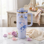 Stanley x LoveShackFancy 40oz Tumbler Blue Everblooming Rosettes