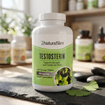 NaturalSlim Testosterin Testosterone Booster for Men | 180 Capsules
