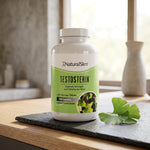 NaturalSlim Testosterin Testosterone Booster for Men | 180 Capsules
