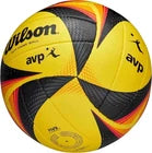 Wilson AVP OPTX Official Beach Volleyball Tour Match Game Ball Black Yellow