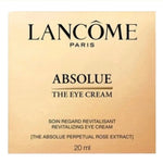 Lancôme Absolue The Eye Cream 20ml / 0.67 fl oz – Revitalizing Anti-Aging Eye Cream