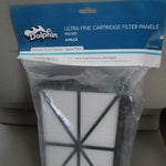 Dolphin Ultra Fine Cartridge Filter Panels LG 4-Pack – Maytronics Robotic Pool Cleaner Replacement Filters