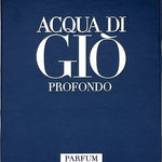 GIORGIO ARMANI ACQUA DI GIO PROFONDO PARFUM SPRAY FOR MEN 3.3 Oz / 100 ml NEW!!!