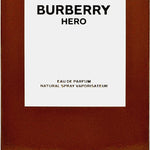 BURBERRY HERO EAU DE PARFUM SPRAY FOR MEN 3.3 Oz / 100 ml BRAND NEW ITEM!!!